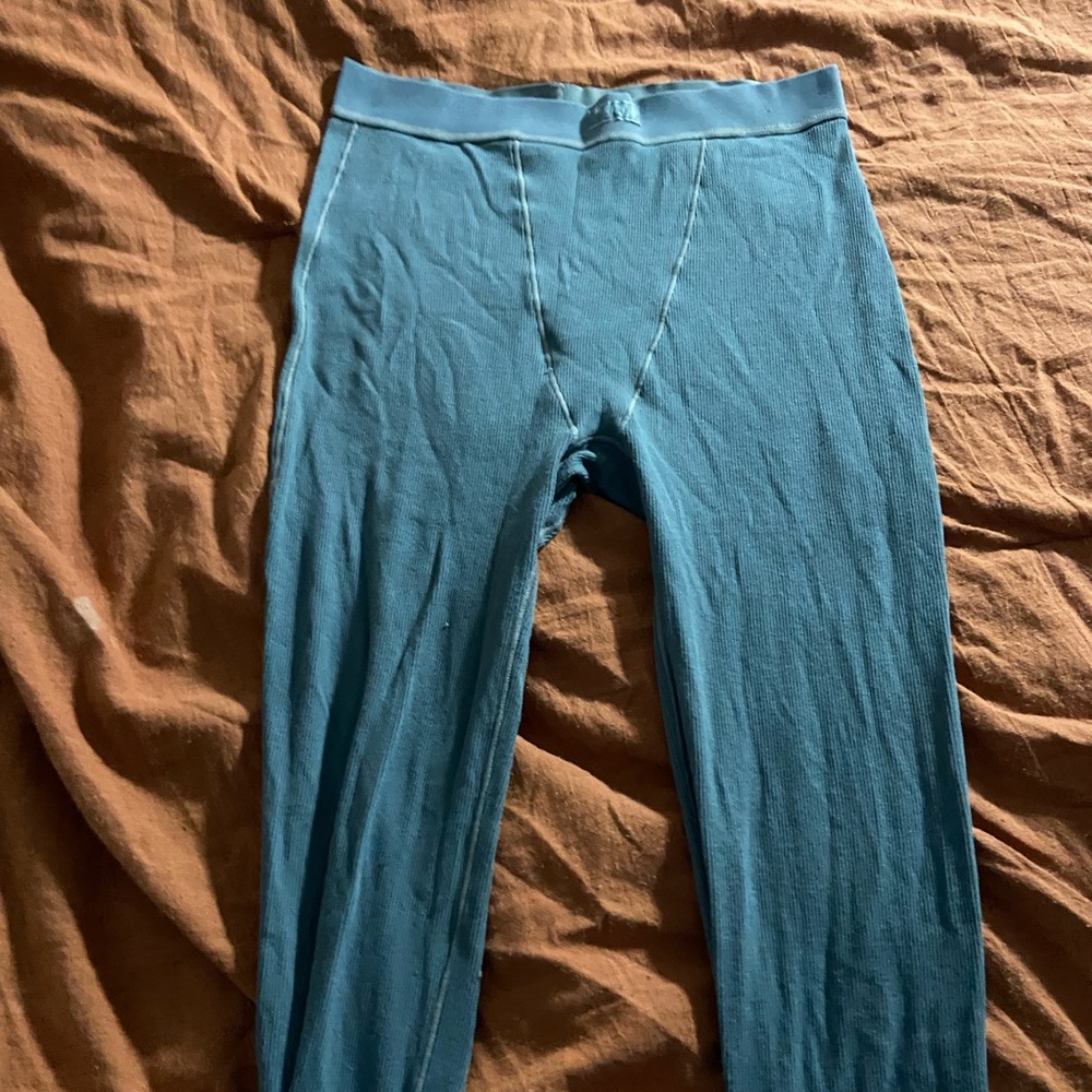 SOLD Skim Cotton Rib Leggings